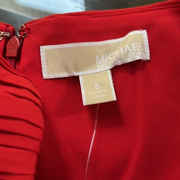 MICHAEL Michael Kors Glitter-Strap Pleated Mini Dress - Picture 11 of 15